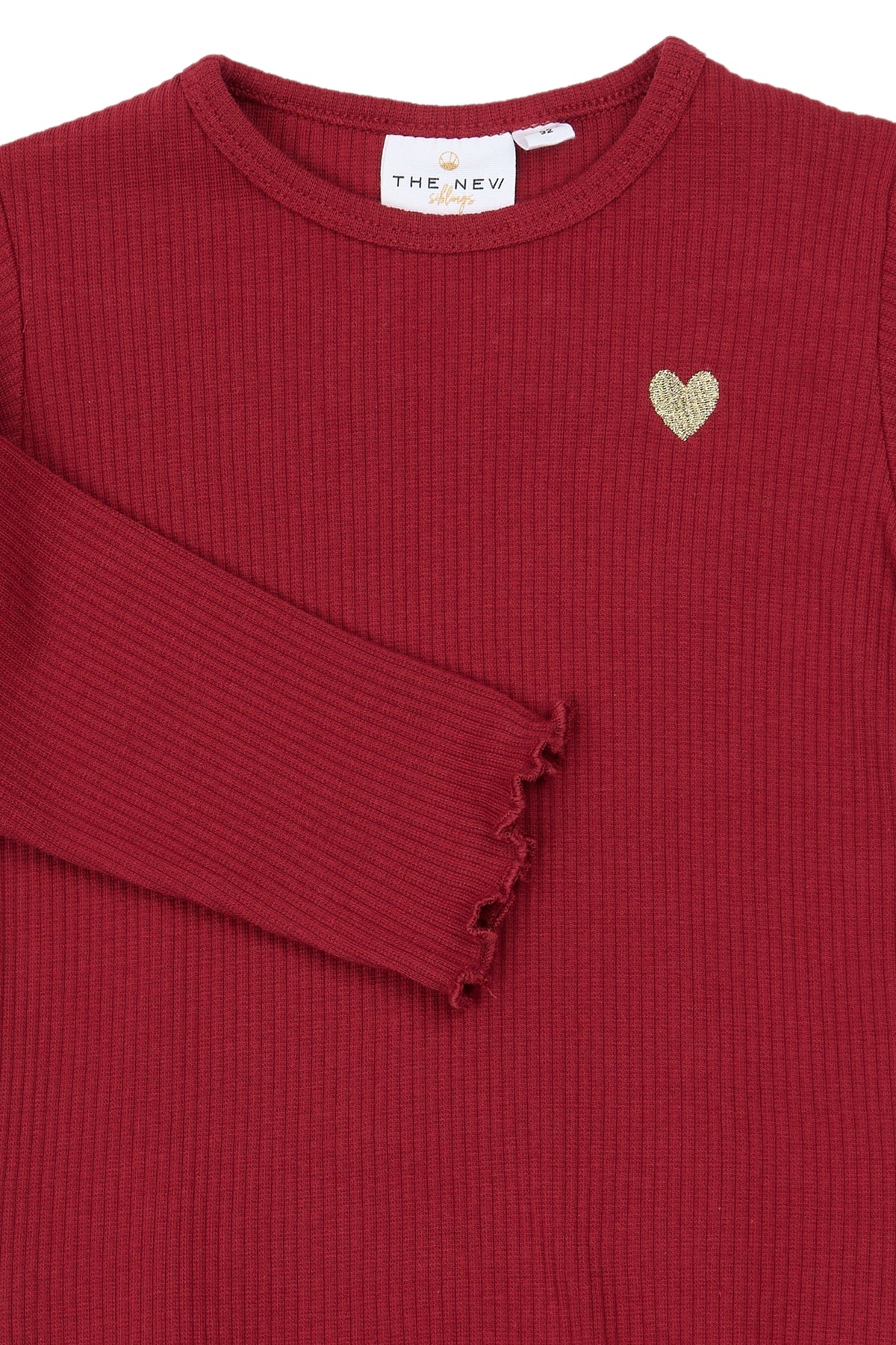 THE NEW - YANIA RIB RIO RED SHIRT