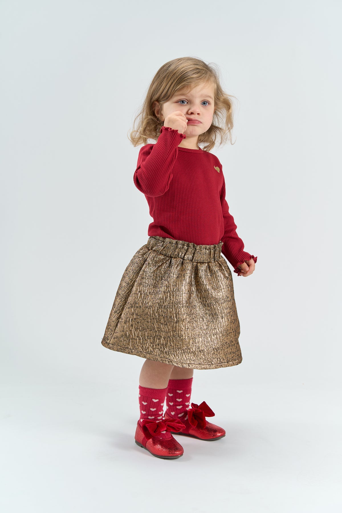 THE NEW - YANIA RIB RIO RED SHIRT