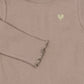 THE NEW - YANIA RIB TAUPE SHIRT