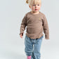THE NEW - YANIA RIB TAUPE SHIRT