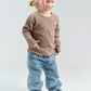 THE NEW - YANIA RIB TAUPE SHIRT