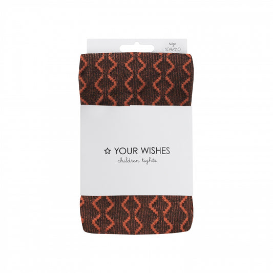 Your Wishes - Maillot zigzag oranje