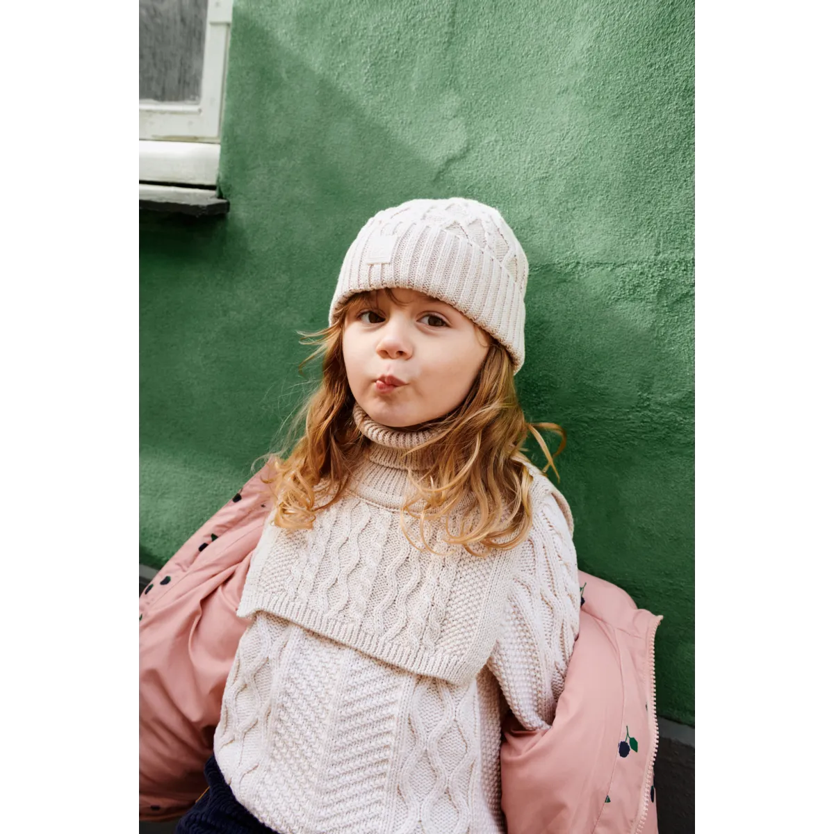 LIEWOOD - EZRA CABLE BEANIE SANDY