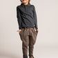 BAJE - BROC POLO LANGE MOUW BLUE VINTAGE