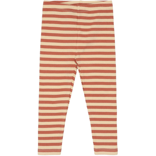 THE NEW - GESTREEPTE LEGGING CEDAR WOOD