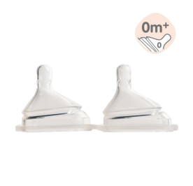 HEGEN - EXTRA SLOW FLOW SPEEN 2-PACK NEWBORN 0+M