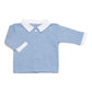 POETREE - 2-DELIG SET BLAUW/WIT