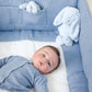 POETREE - 2-DELIG SET BLAUW/WIT
