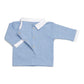 POETREE - 2-DELIG SET BLAUW/WIT
